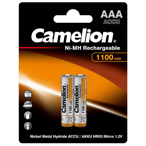 NH-AAA1100-BP2 ΜΠΑΤΑΡΙΑ CAMELION ΕΠΑΝΑΦΟΡΤΙΖΟΜΕΝΗ AAA CAMELION