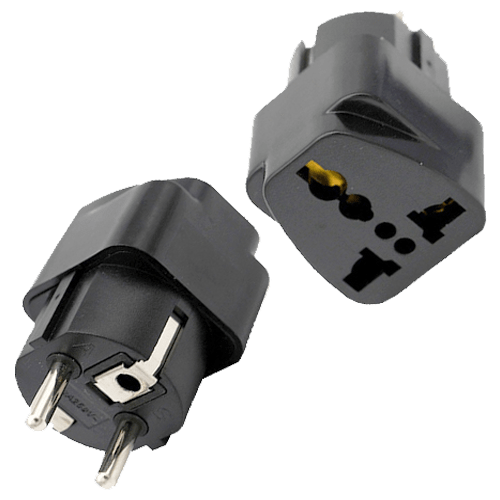 SZ-013 ADAPTOR-ΠΡΟΣΑΡΜΟΓΕΑΣ UNIVERSAL ΑΠΟ ΟΛΑ ΤΑ ΦΙΣ ΣΕ SCHUKO