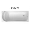 COMMON 150χ70 ΛΟΥΤΗΡΑΣ ΑΚΡΥΛΙΚΟΣ ΜΕ ΒΑΣΗ