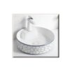 STAR-GREY 410*410*120  ΝΙΠΤΗΡΑΣ ΛΕΥΚΟΣ -ΓΚΡΙ DECOR#