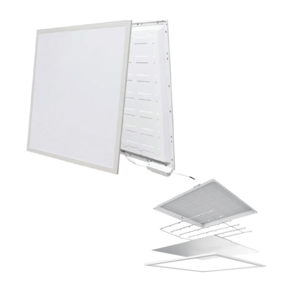 InLight LED Panel 48watt Backlight Τετράγωνο 4000Κ Φυσικό Λευκό D:59