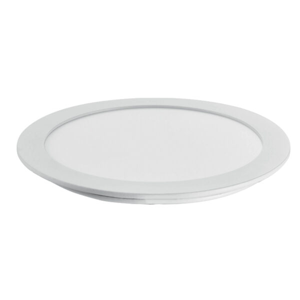 InLight LED Slim Panel 20watt Στρογγυλό 3000Κ Θερμό Λευκό D:22