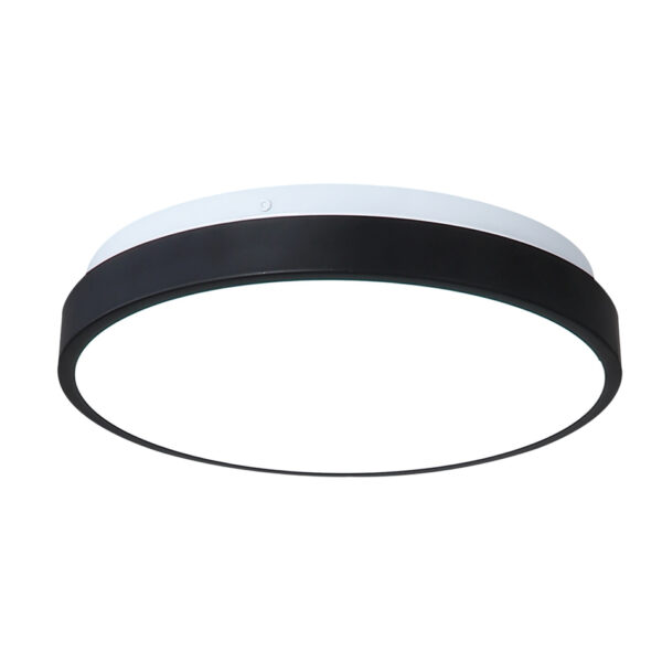 InLight Πλαφονιέρα οροφής LED 12W 4000K από ακρυλικό και μεταλλική βάση D:25cm (42014)