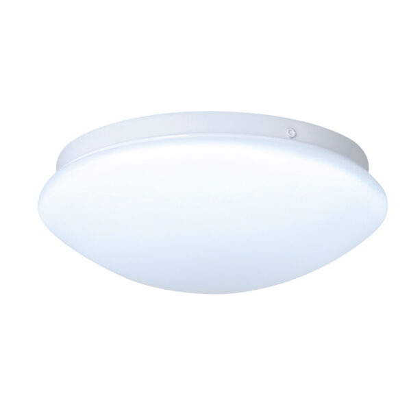 InLight Πλαφονιέρα οροφής LED 12W 3000K από ακρυλικό και μεταλλική βάση D:25cm (42015)