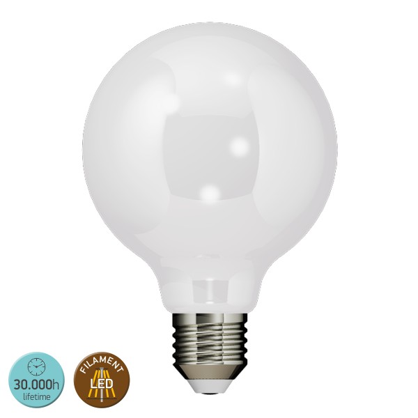 ΛΑΜΠΤΗΡAΣ LED FILAMENT E27 8W 6000K