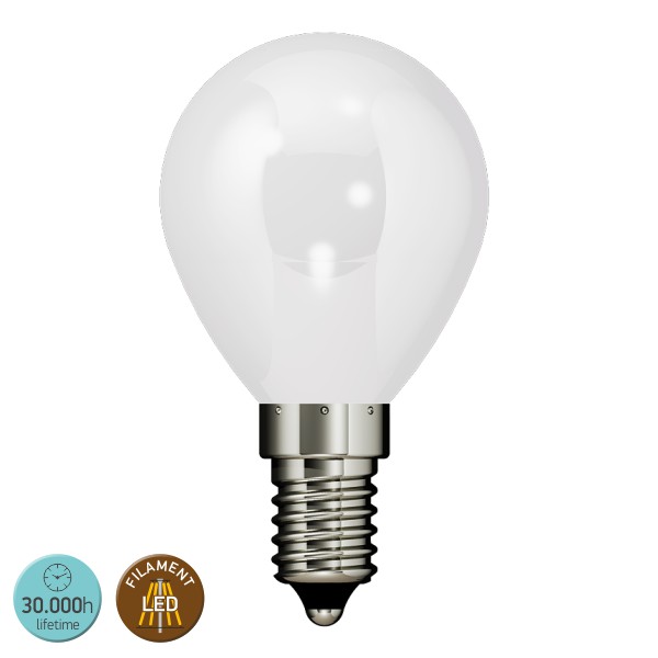 ΛΑΜΠΤΗΡAΣ LED FILAMENT E14 6W 6000K