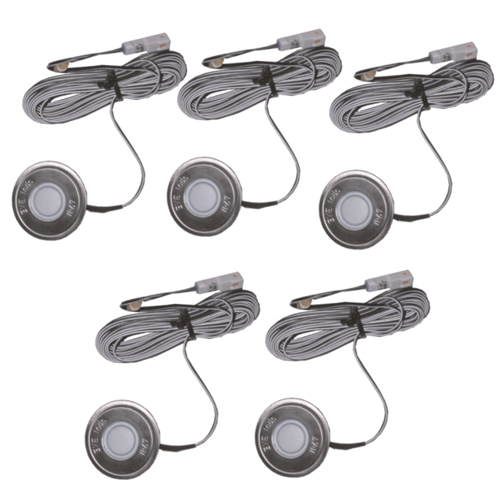 5918 | ΕΥΕLED® ΣΕΤ 5ΜΟΝΑΔΕΣ ΣΩΜΑ:INOX-LED:0