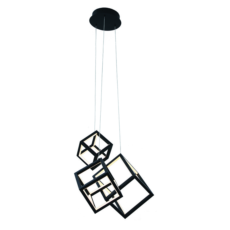 6144-80 InLight Κρεμαστό φωτιστικό από αλουμίνιο σε μαύρη απόχρωση (6144-80-BL)