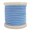 EL330032 | Textile Cable 2x0.75mm²- ρολό 10mt – Γαλάζιο & Λευκό διακριτικό