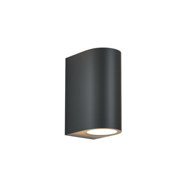 it-Lighting Michigan 2xGU10 Outdoor Up-Down Wall Lamp Anthracite D:14.7cmx9cm (80200144)