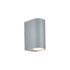 it-Lighting Michigan 2xGU10 Outdoor Up-Down Wall Lamp Grey D14.7cmx9cm (80200134)