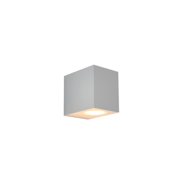 it-Lighting Norman 1xGU10 Outdoor Up or Down Wall Lamp Grey D:8cmx7cm (80200434)