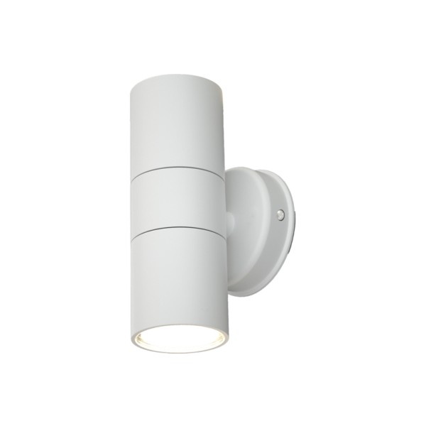 it-Lighting Ouachita 2xGU10 Outdoor Up-Down Wall Lamp White D:15.2cmx11.3cm (80200624)