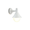 it-Lighting Rabun 1xE27 Outdoor Wall Lamp White D:24.5cmx23.5cm (80202524)