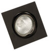 InLight Χωνευτό σποτ από μαύρο μέταλλο 1XGU10 D:9cm (43278-Μαύρο)