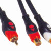 30280 Καλώδιο RCA ΑΡΣΕΝΙΚΟ-2RCA ΘΗΛΥΚΑ  1