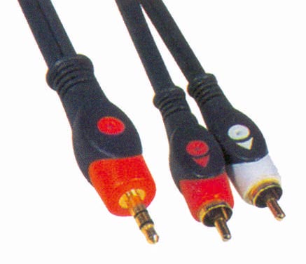 30288A Καλώδιο JACK-2RCA 3m