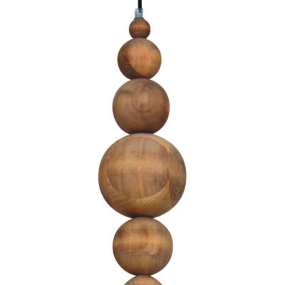 77-2735 HL-039R-1P MELODY AGED WOOD PENDANT HOMELIGHTING