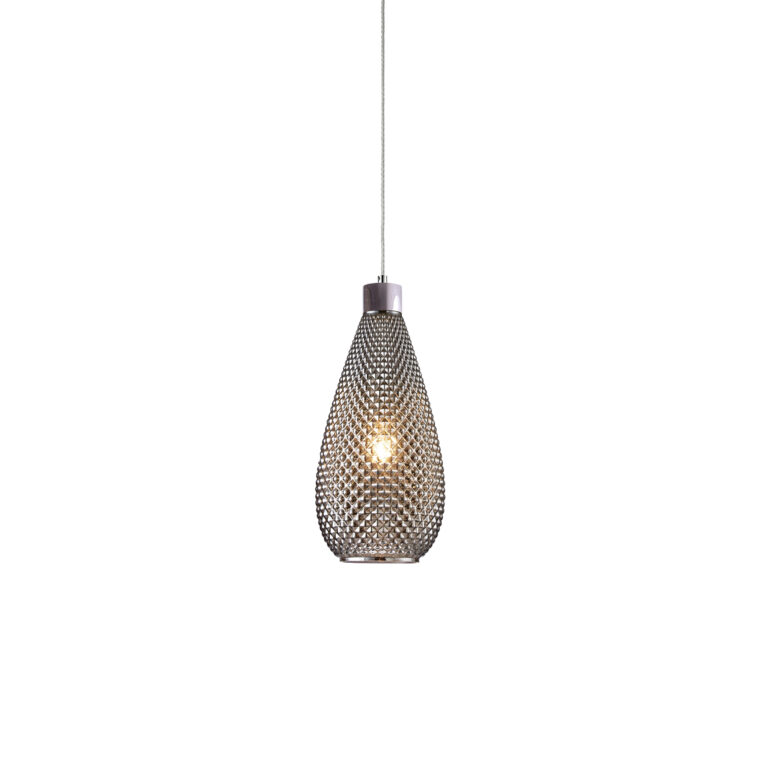 77-3735 SE4285-01 SM DARIO PENDANT SMOKE GLASS Γ3 HOMELIGHTING
