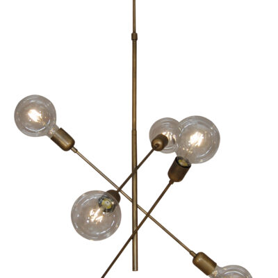 77-3801 HL-3524-6 ERIC OLD BRONZE PENDANT HOMELIGHTING