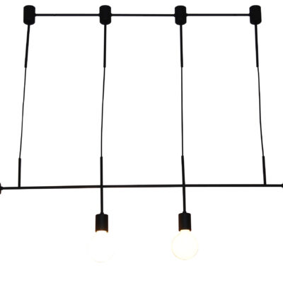 77-3819 HL-3526-4 MEGAN BLACK PENDANT HOMELIGHTING