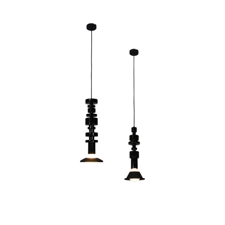 77-3844 HL-3548-1 GABRIEL BLACK PENDANT HOMELIGHTING
