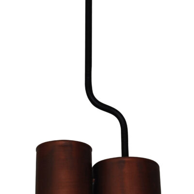 77-3989 HL-3567-P2 BRODY OLD COPPER & BLACK PENDANT HOMELIGHTING