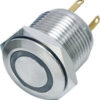 AH16-D4/RED/220V ΜΠΟΥΤΟΝ Φ16mm 220V με KOKKINO ΦΩΤΙΣΜΟ