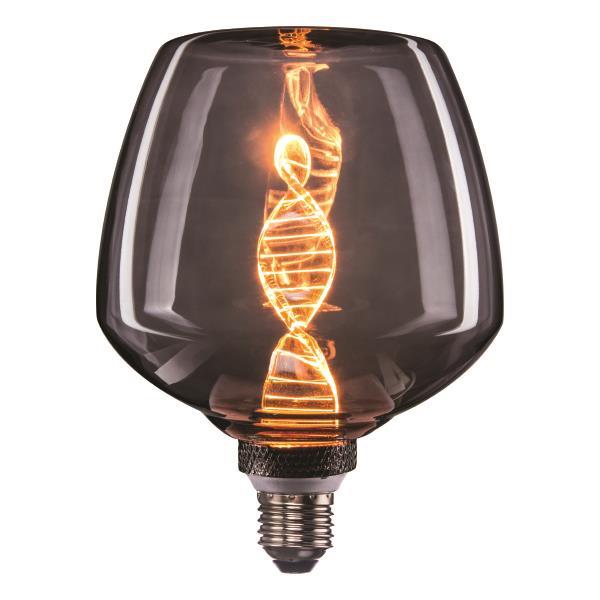 ΛΑΜΠΑ LED S125 4W E27 1800K 220-240V DNA SMOKY DIMMABLE