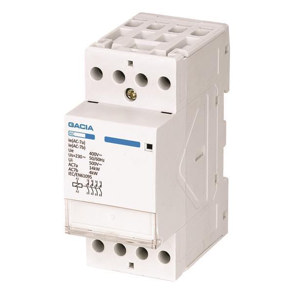 ΡΕΛΕ ΡΑΓΑΣ 4Χ25Α 4NO 240V AC GACIA