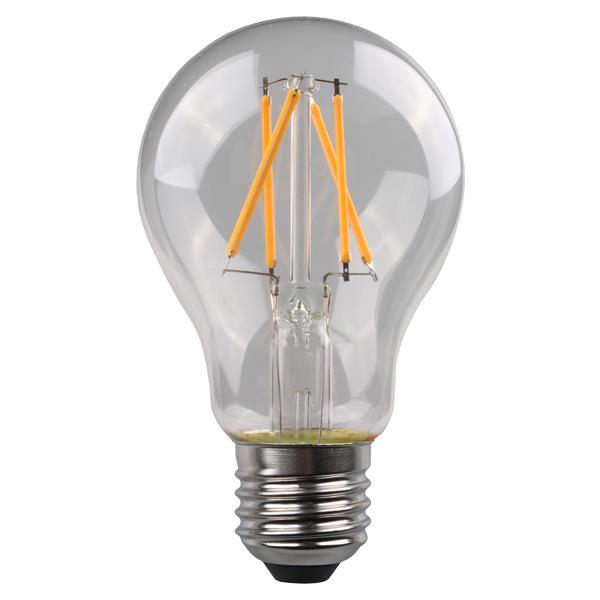 ΛΑΜΠΑ LED ΚΟΙΝΗ CROSSED FILAMENT 4.2W E27 2700K 175-250V CLEAR