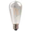 ΛΑΜΠΑ LED ST64 CROSSED FILAMENT 11W E27 4000K 220-240V DIMMABLE CLEAR