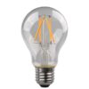 ΛΑΜΠΑ LED ΚΟΙΝΗ CROSSED FILAMENT 4.2W E27 6500K 175-250V CLEAR