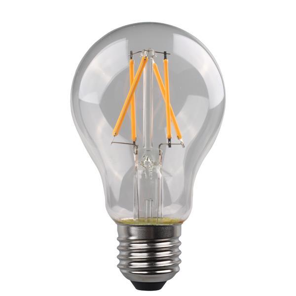 ΛΑΜΠΑ LED ΚΟΙΝΗ CROSSED FILAMENT 4.2W E27 6500K 175-250V CLEAR