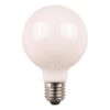 ΛΑΜΠΑ LED ΓΛΟΜΠΟΣ G125 CROSSED FILAMENT 8W Ε27  4000K 220-240V MILKY