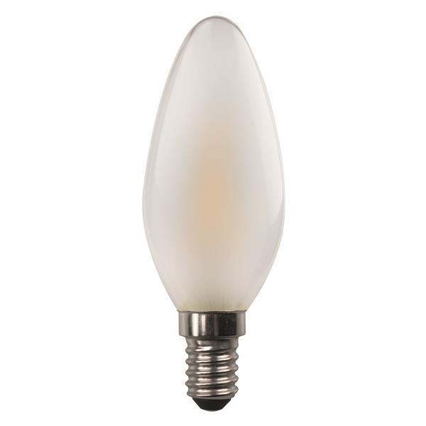 ΛΑΜΠΑ LED ΚΕΡΙ CROSSED FILAMENT 4.5W 480lm E14 4000K 220-240V FROST