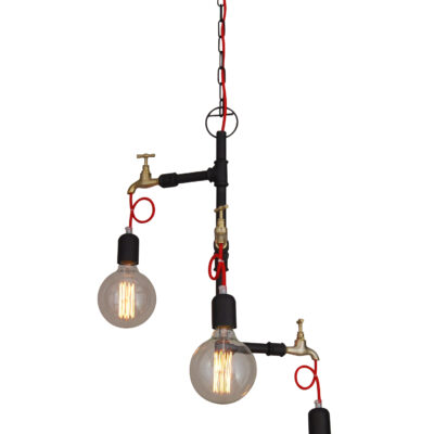 77-2790 HL-082T-3 HIKARI BROWN RUSTY PENDANT HOMELIGHTING