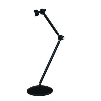 77-3256 HL-T 10L B FOCUS BLACK LARGE TABLE BASE HOMELIGHTING