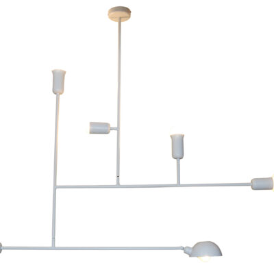 77-3813 HL-3525-6 RODNEY WHITE PENDANT HOMELIGHTING