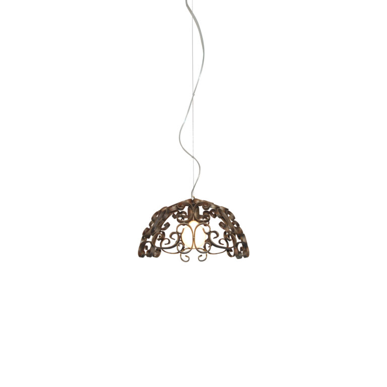 77-4040 HL-3586-1PL BALE RUSTY BROWN PENDANT HOMELIGHTING