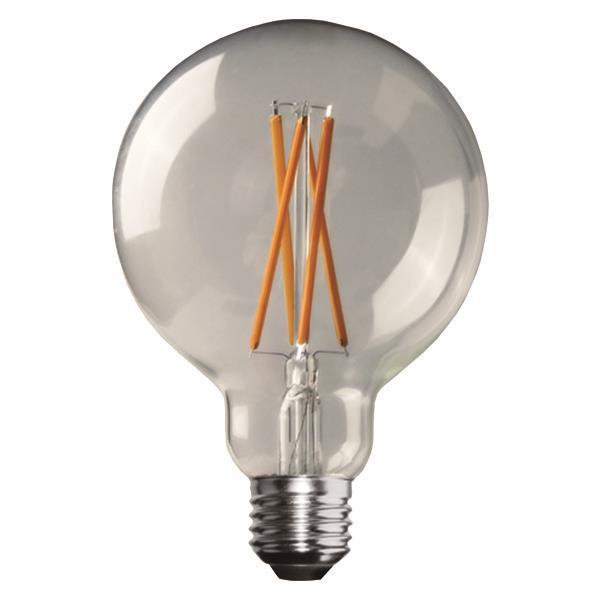 ΛΑΜΠΑ LED ΓΛΟΜΠΟΣ G95 CROSSED FILAMENT 11W Ε27 3000K 220-240V DIMMABLE CLEAR