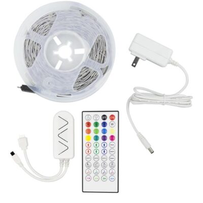 ΤΑΙΝΙΑ LED PIXEL KIT RGB 5 ΜΕΤΡΩΝ 12V + DRIVER + Wifi CONTROLLER ΜΕ ΜΟΥΣΙΚΗ IP20