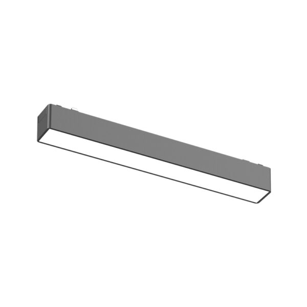 InLight Φωτιστικό LED 10W 3000K για Ultra-Thin μαγνητική ράγα σε μαύρη απόχρωση D:23cmX2