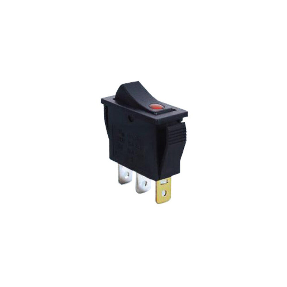 IRS-101-E-1C  Διακόπτης rocker φωτιζόμενος ON-OFF 3P