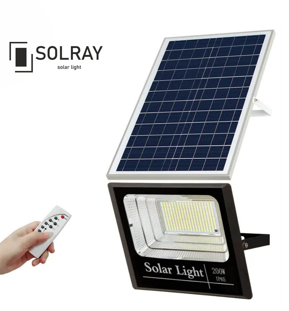 S01C-25W Ηλιακός προβολέας LED 25W