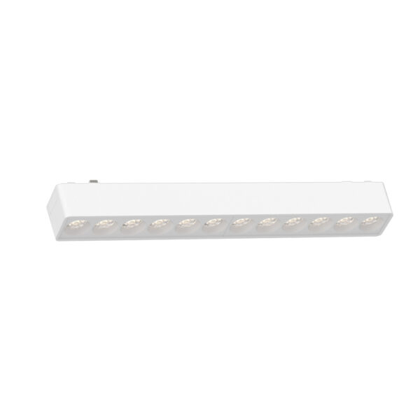 InLight Φωτιστικό LED 12W 3CCT για Ultra-Thin μαγνητική ράγα σε λευκή απόχρωση (by tuya and zigbee) D:23cmX2