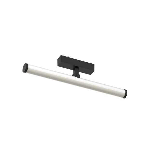 InLight Φωτιστικό LED 10W 3000K για Ultra-Thin μαγνητική ράγα σε μαύρη απόχρωση D:30x8