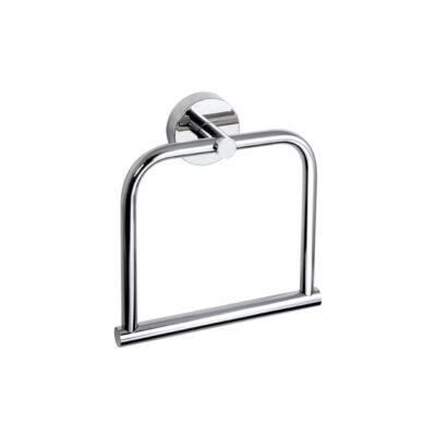 Πετσετοκρεμάστρα κρίκος τετραγ. UNO 1224 Χρωμέ KARAG