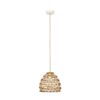 InLight Κρεμαστό Φωτιστικό από σχοινί 1xE27 D:25cm (4047-B)
