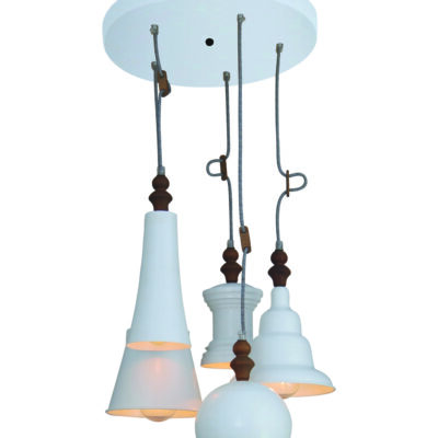 77-2748 HL-052S-5P TRIXY WHITE PENDANT HOMELIGHTING